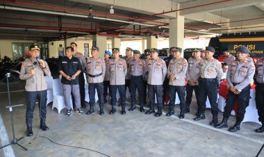 Siap Hadapi Ancaman, Polres Metro Bekasi Kota Gelar Simulasi Sispam Mako Skala Besar