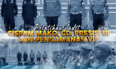 Divpropam Polri Gelar Pelatihan Sistem Pengamanan dan Audit VIP Bersama Tenaga Ahli
