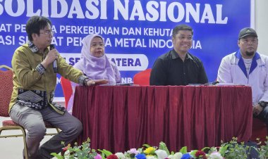 Dewas BPJS Kesehatan Siruaya Utamawan Ajak Pekerja Perkebunan Perjuangkan Hak JKN