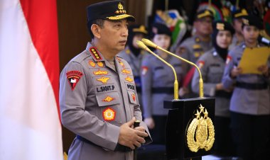 Kapolri Pimpin Sertijab Kabaintelkam dan Dankor Brimob Polri