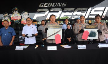 Polres Metro Bekasi Kota Ungkap Kasus Penganiayaan Berat Terhadap Kurir Jasa Pengiriman di Bekasi Utara