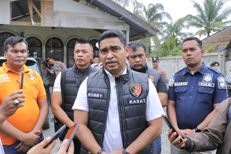 Sat Reskrim Polres Aceh Barat Gelar Rekonstruksi Kasus Pembunuhan di Lorong Kuini