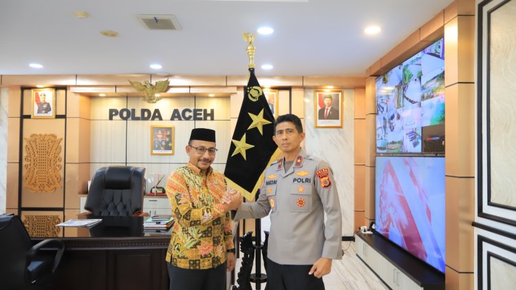 Bertemu Kapolda Aceh, Haji Uma Sampaikan Laporan Masyarakat Terkait Perambahan Hutan dan TPPO