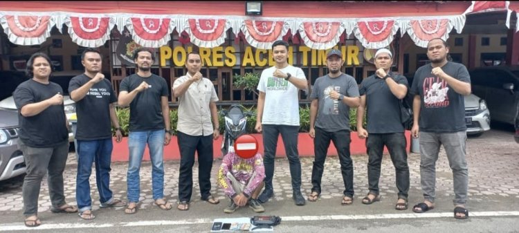 Sat Reskrim Polres Aceh Timur Tangkap Terduga Pelaku Pembunuhan Kurir