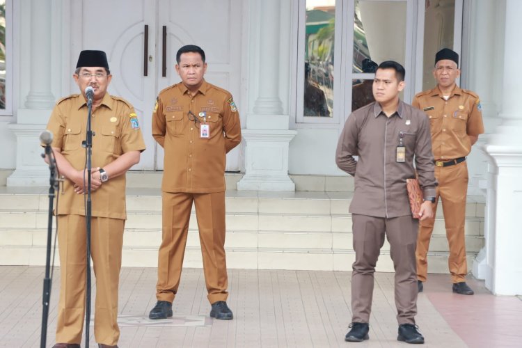 Pimpin Apel Senin Pagi, Bupati Anwar Sadat Tegaskan ASN dan Non ASN Jangan Terlibat Provokasi