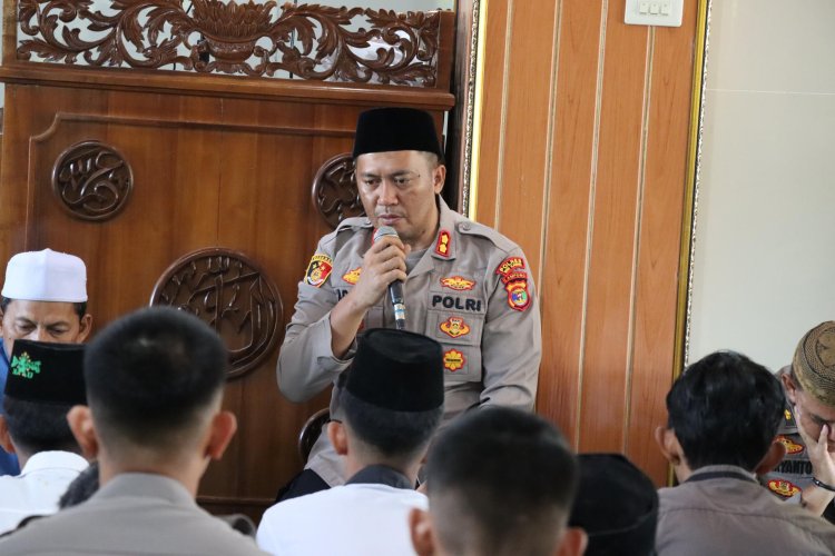 Polres Way Kanan Gelar Maulid Nabi Muhammad SAW 1447 H di Masjid Darul Fattah