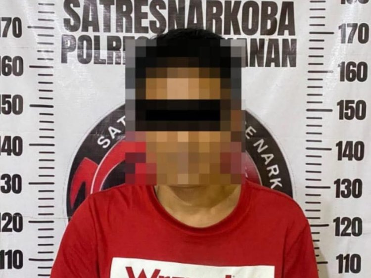 Polisi Way Kanan Bekuk Pelaku Diduga Edarkan Sabu 1,35 Gram di Tiuh Balak