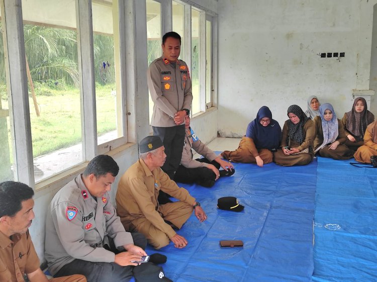 Kapolsek Syamtalira Bayu Sosialisasi Pembinaan Karakter di SMPN 2