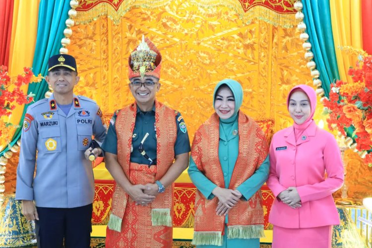 Kapolda Aceh Sambut Kedatangan Pangdam IM Mayjen TNI Joko Hadi Susilo