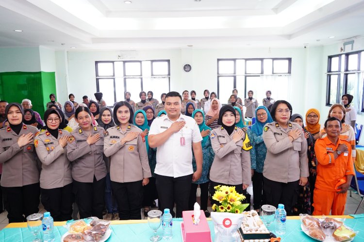 Polwan Polda Metro Jaya Gelar Bakti Kesehatan dan Kunjungi Korban Penyiraman Air Keras