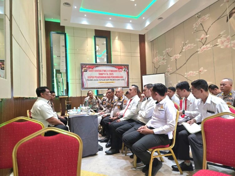 Audit Kinerja Tahap II Itwasum Polri untuk Polres Aceh Tengah dan Gayo Lues Digelar di Takengon