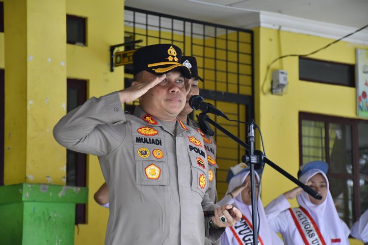 Jadi Pembina Upacara, Kapolres Aceh Tamiang Sampaikan Bahaya Narkoba dan Bijak Dalam Bermedia Sosial