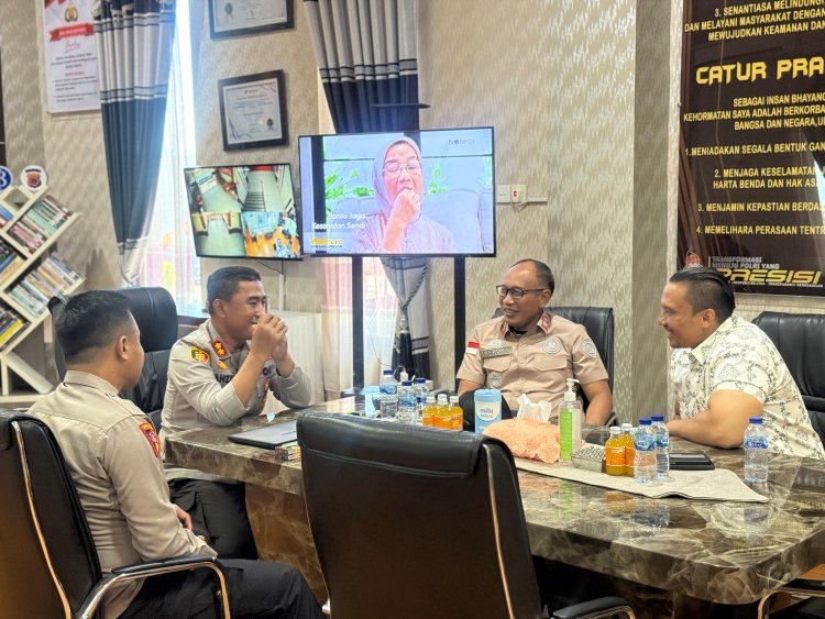 Polres Lhokseumawe Terima Kunjungan Silaturahmi Kepala BNNK, Tegaskan Sinergi Perangi Narkoba