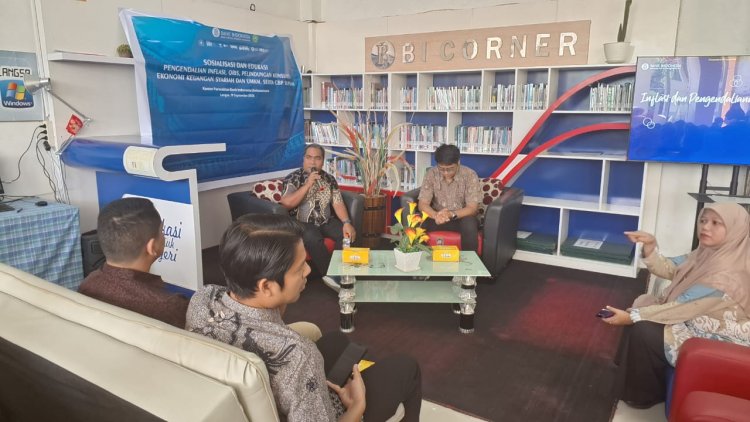 Wakil Rektor I IAIN Langsa: Bank bukan Hanya Bicara Uang, Tapi pertumbuhan Ekonomi