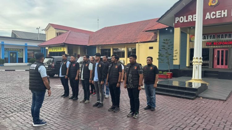 Polres Aceh Barat Gelar Penertiban Antrian Solar Subsidi di Sejumlah SPBU