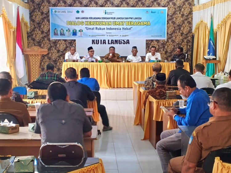 IAIN Langsa Luncurkan Program Academic Partner, Kolaborasi dengan PWI dan FKUB