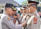 Kapolres Aceh Tengah Pimpin Sertijab Kabag Ren, Kasat Samapta dan Kapolsek