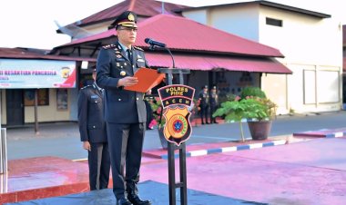 Kapolres Pidie Pimpin Upacara Peringatan Hari Kesaktian Pancasila