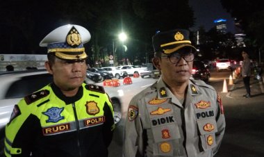 Polda Metro Jaya Gelar Patroli Skala Besar Malam ini di Jakarta Pusat