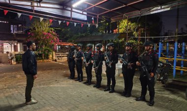 Kehadiran Brimob Polda Metro Jaya di Daerah Rawan Bikin Warga Tenang