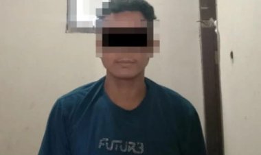 Polsek Way Tuba Amankan Diduga Pelaku Curi Dinamo Mesin di PT. PAY