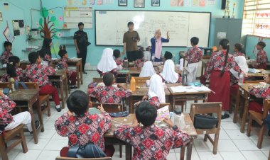 Makan Bergizi Gratis, Siswa SD di Cengkareng Antusias Isi Angket Menu Favorit