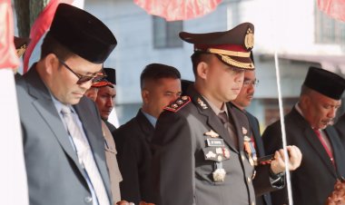 Kapolres Aceh Tengah dan Forkopimda Ikuti Upacara HUT TNI ke-80, Wujud Soliditas TNI–Polri dan Forkopimda