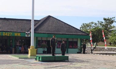 Kodim 0427/Way Kanan Gelar Upacara HUT TNI ke-80: “TNI Prima, TNI Rakyat, Indonesia Maju”