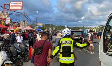 Layanan Prima Polri: Balapan Usai, Polisi Tetap Siaga Jamin Kenyamanan Turis di Destinasi Wisata Lombok