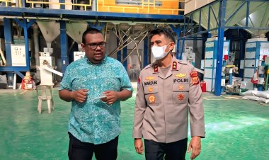 Kapolda Aceh Cek Kualitas Beras di Kilang Padi Blang Bintang, Pastikan Bebas Oplosan