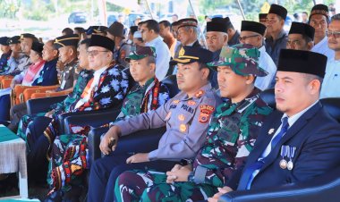 Kapolres Bener Meriah Hadiri Upacara Pembukaan TMMD ke-126 Tahun 2025 Kodim 0119/BM