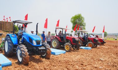 Wapres Pimpin Tanam Jagung Serentak Kuartal IV Polri, Komitmen Dukung Swasembada Pangan