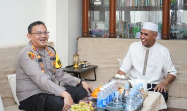 Kapolres Metro Jakarta Utara Silaturahmi ke Kediaman Habib Boften di Tanjung Priok
