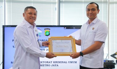 Berhasil Amankan Aset Negara, BMKG Beri Penghargaan Ditreskrimum Polda Metro Jaya dan Jajaran