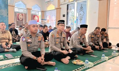 Personel Polres Pidie Ikuti Kegiatan Binrohtal Secara Daring Bersama Biro SDM Polda Aceh
