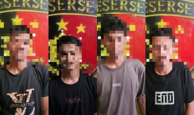 Sat Reskrim Polres Aceh Tengah Ungkap Kasus Pencurian Kopi di Kute Panang, Empat Pelaku Berhasil Diringkus