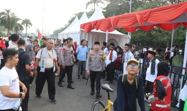 Polisi Kerahkan 1.722 Personel Melayani Aksi Solidaritas Palestina di Monas