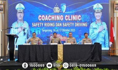 Pelatihan Coaching Clinic Safety Riding dan Safety Driving, Dirgakkum Tingkatkan Kompetensi Profesionalisme dan Humanis Anggota PJR 