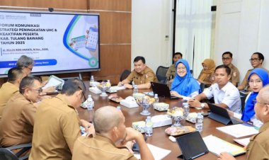 Perluasan Cakupan dan keaktifan peserta JKN di Tulang Bawang BPJS Kesehatan Cabang Metro Gelar Forum Komunikasi