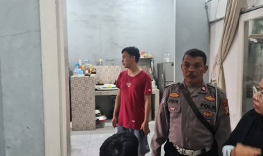 Rumah Dibobol Maling, Warga Jati Asih Hubungi 110 Polisi Langsung Cek TKP