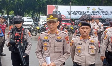 Jaga Rasa Aman Warga, Polda Metro Jaya Gelar Patroli Skala Besar di Enam Wilayah