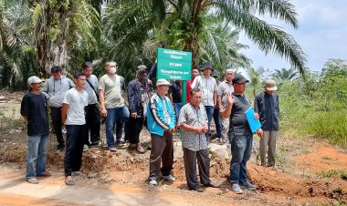 Masyarakat Kampung Gunung Sangkaran Minta PT BMM Kembalikan hak tanah mereka
