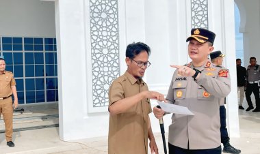 Kapolres Pidie Jaya Turun Langsung Tinjau Venue MTQ Aceh XXXVII, Wujudkan Dukungan Penuh Polri untuk Suksesnya Syiar Islam di Aceh