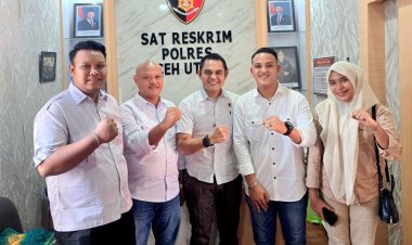 Jelang Pindah Tugas, Kasat Reskrim Polres Aceh Utara AKP Dr. Bustani Sampaikan Terima Kasih atas Kunjungan Wartawan