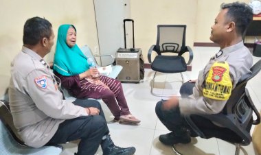 Respon Cepat Pamapta dan Bhabinkamtibmas Layani Lansia Pikun, Cari Alamat dan Antar Ke Rumah