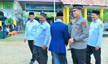 Kapolres Pidie Hadiri Upacara Hari Santri Nasional 2025 di Dayah Darussa’adah Teupin Raya