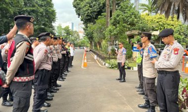Polda Metro Jaya Pastikan Jakarta Aman Lewat Patroli Rutin Skala Besar