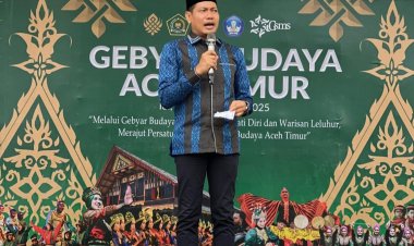 Penuh Kemeriahan, Wakil Bupati Aceh Timur Resmi Tutup Gebyar Budaya Tahun 2025