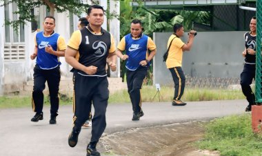 Polres Aceh Timur Gelar Tes Kesamaptaan Jasmani Berkala Periode II Tahun 2025