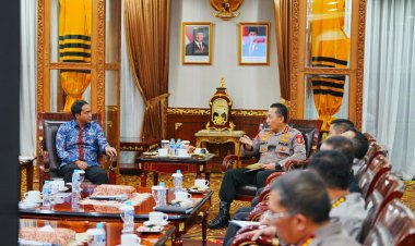Audiensi Dengan Menhut, Kapolri Siap Bersinergi Hadapi Karhutla